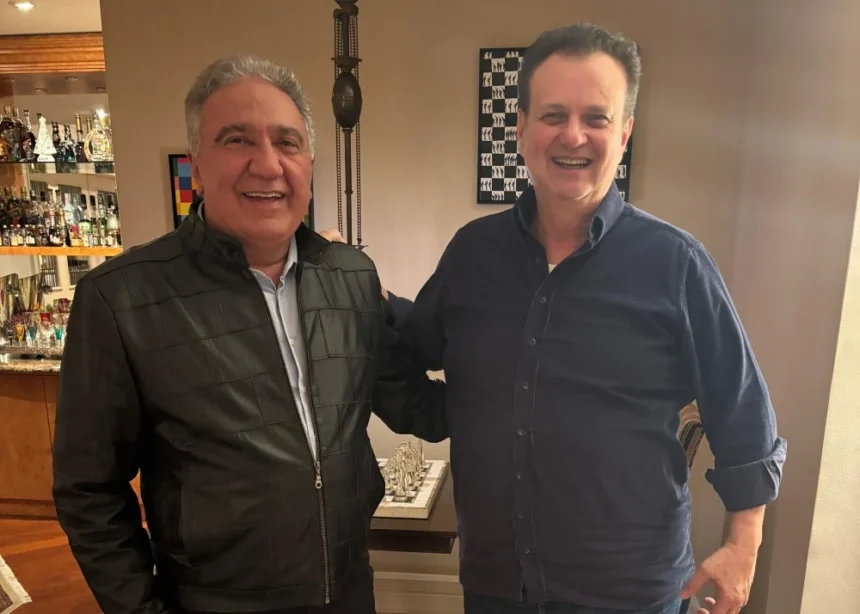 laurez-moreira-e-gilberto-kassab-reunem-se-para-tracar-estrategias-de-pre-campanha-no-tocantins;-prioridade-e-ampliar-dialogo