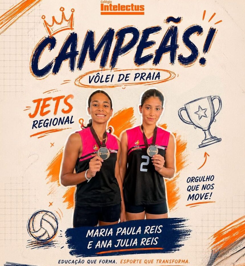 colegio-intelectus-brilha-mais-uma-vez:-gemeas-maria-paula-reis-e-ana-julia-reis-conquistam-titulo-regional-dos-jets-no-volei-de-praia