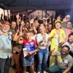 com-filha-do-presidente,-‘caravana-com-lula’-encerra-agenda-no-bico-do-papagaio;-lurian-exalta-katia:-“papel-fundamental”