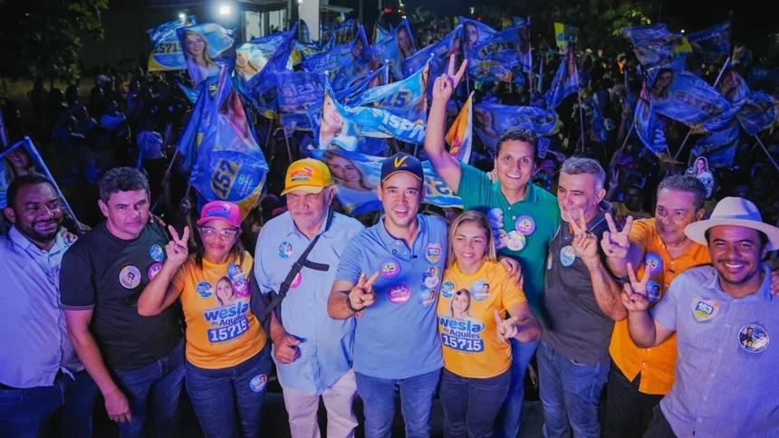 com-aquiles-da-areia,-vicentinho-e-amelio-realizam-ato-em-araguatins,-defendem-obras-na-to-010-e-reforco-na-saude-do-bico