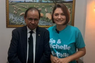 michelle-bolsonaro-grava-participacao-no-programa-eleitoral-da-candidatura-de-eli-borges-ao-senado