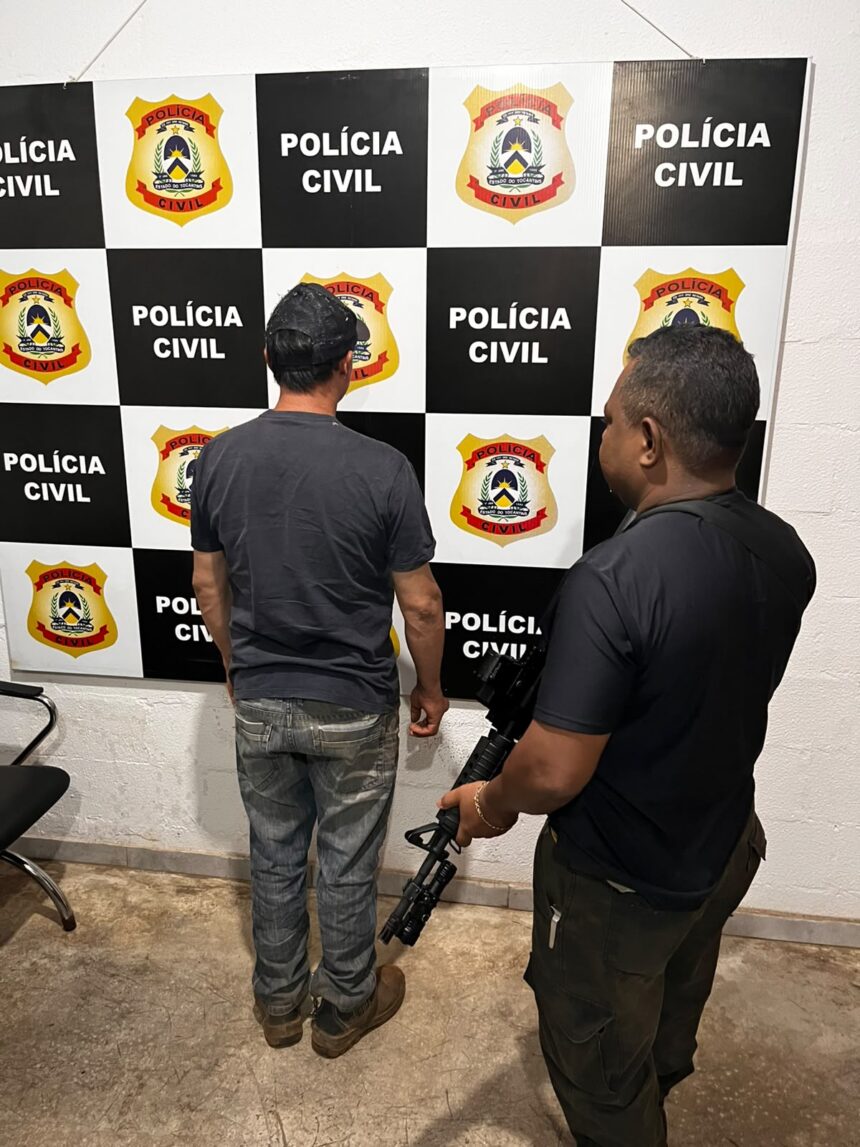 policia-civil-do-tocantins-prende-em-cristalandia-foragido-da-justica-de-santa-catarina-condenado-a-mais-de-26-anos-de-prisao