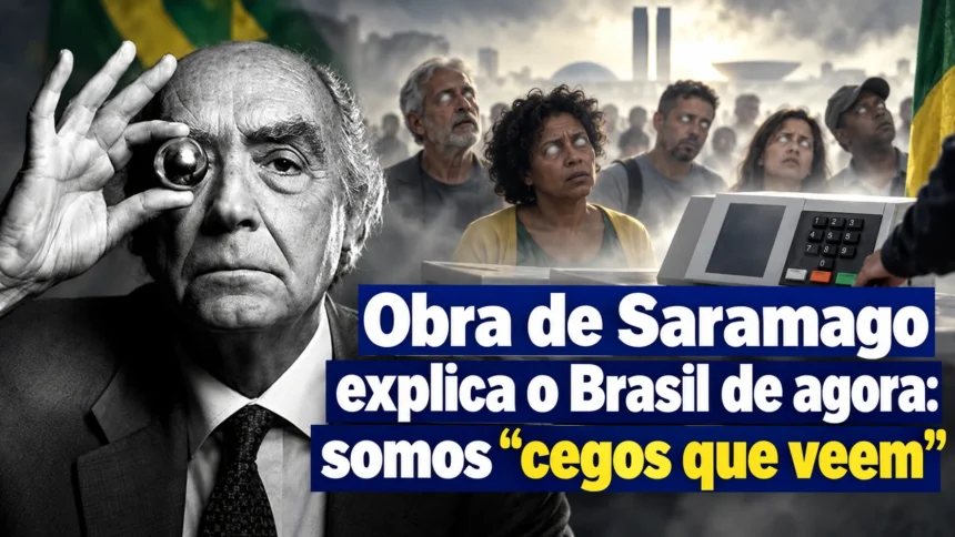 leitura-domingueira-|-obra-de-saramago-explica-o-brasil-de-agora:-somos-“cegos-que-veem”